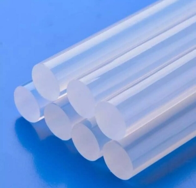 Picture of 10 Pcs Hot Melt Glue Stick Set (Big Size) High Quality Clear Hot Melt Glue Gun Sticks - White