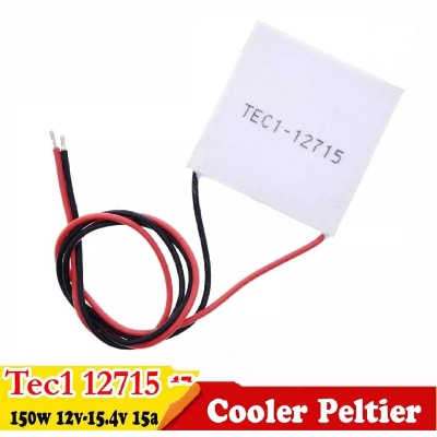 Picture of Tec1 12715 150w 12v-15.4v 15a Tec Thermoelectric Cooler Peltier - White