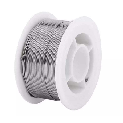 Picture of Welding Iron Wire Reel 0.8mm Rosin Core Flux Solder Wire Reel - Silver