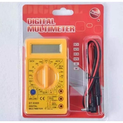 Picture of Digital Multi Meter - Yellow