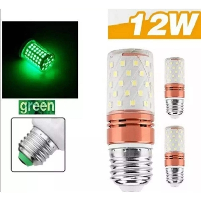 Picture of LED Corn Bulbs,Candle Bulbs, 360Degree E27 12W Color(null) - Green