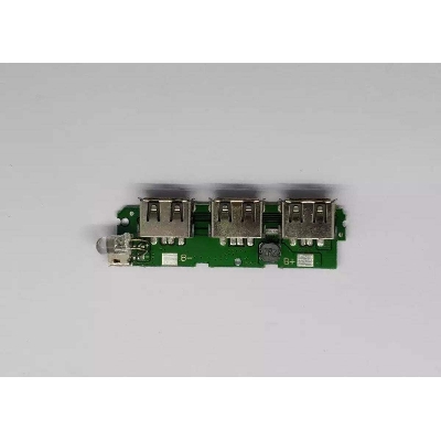 Picture of 3 পোর্টেবল usb পাওয়ারব্যাংক সার্কিট - power bank circuit - Green