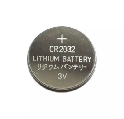 Picture of CR2032 3V button battery new  Environmental Protection lithium battery 3 V, 2032, Lithium, 210 mAh, Pressure Contact, 20 mm, CR2032 lithium coin cell battery, motherboard, remote control - Silver