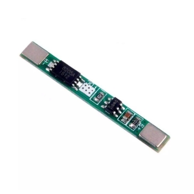 Picture of 1S 3.7V 3A li-ion BMS PCM battery protection board - Green