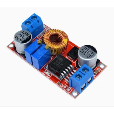 Picture of XL4015 CC/CV 5 Amp DC to DC Adjustable Step Down Buck Converter Module Use Lithium Battery Charging (5-32V To 0.8-30V) - Blue
