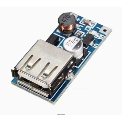 Picture of DC 0.9V to 5V Step-up Boost Module (output 5volt is stable) - Blue