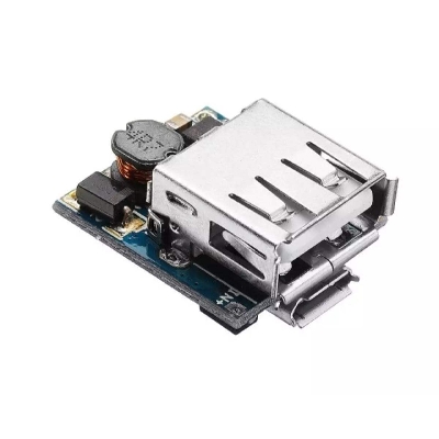 Picture of 18650 Lithium Battery Power Mobile Bank 2-in-1 Charge-Discharge Board Module - Green