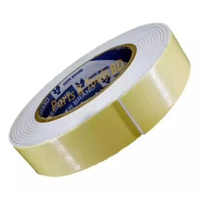 Picture of Double Sided Foam Tape 1 Inches - Off White