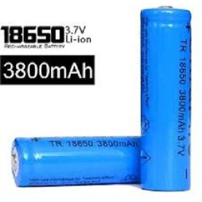 Picture of 3,7volt 18650 Rechargeable Battery 3800mah - Blue
