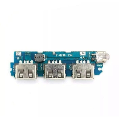 Picture of 3 port USB powerbank circuit - Green