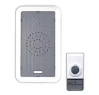 Picture of Wireless Digital Door Calling Bell - White and Grey - Grey