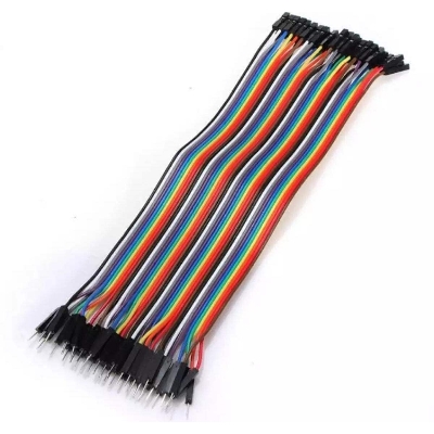 Picture of Jumper Wires Male to Female (40 Pieces) - Blue