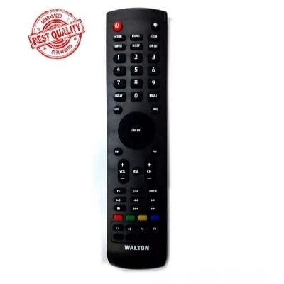 Picture of Walton LED. ওয়ালটন সব এলইডি টিভি এই রিমোট দিয়ে চলবে (USB Button) compatible Remote Control High Quality. , Android Smart TV Master Remote Controller - Black
