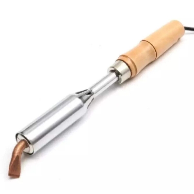Picture of Soldering Iron Wooden Grip AC 220 Volt-100 Watt - Black