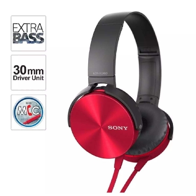 Picture of XB450AP Extra Bass Headphones - Black