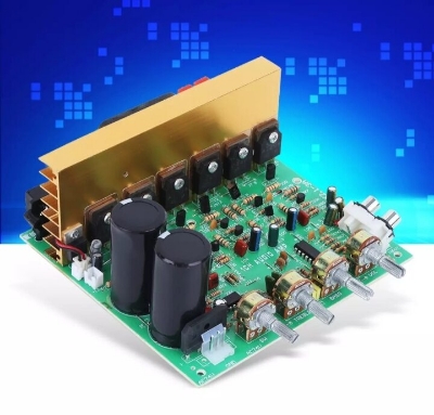 Picture of DX-2.1 Channel Amplifier Board AC18~24V 100W+100W - Green