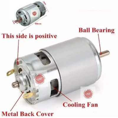 Picture of 775 Motor DC 12V-18V 21000RPM Copper Motor - Silver