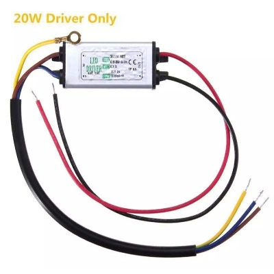 Picture of Power Supply Led Driver 10W 20W 30W 50W 100W Adapter Lighting Transformer Switch for LED Strip Ceiling Light Bulb - Silver