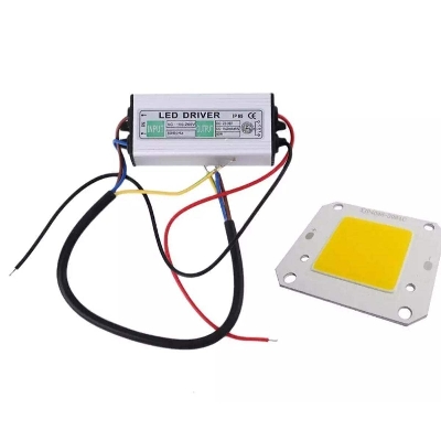 Picture of 50w Hi Power Waterproof LED Driver Siding 50W LED SMD Chip Bulb-Rupali - Great Value - Silver