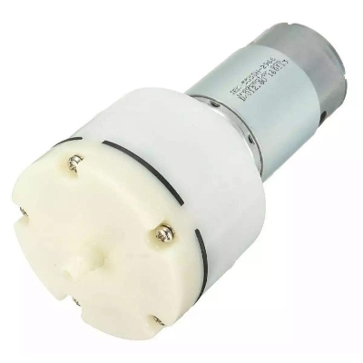 Picture of 12V DC Vacuum Pump High pressure Diaphragm Vacuum Pump Air pump 13L/Min 1500mA - Silver