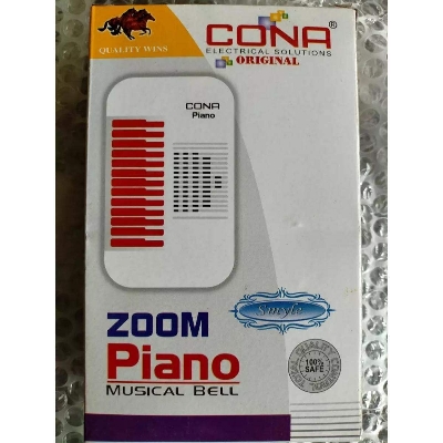 Picture of CONA DOOR BELL, Zoom Piano SALAM AC/DC - White