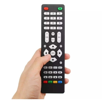 Picture of Universal LED/LCD TV Controller Driver's All-in-One Remote For MSD338ST, t.rd8503.03 HDV-56U T.V56, VS.T56U, T.VST59S, T.V53.03 Also support All Chaina Lcd, Led tv - Black