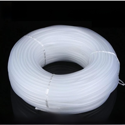 Picture of Aquarium Imported Silicone Flexible Super Soft Oxygen Air Pump Tube Pipe for fish tank-10ft long - White