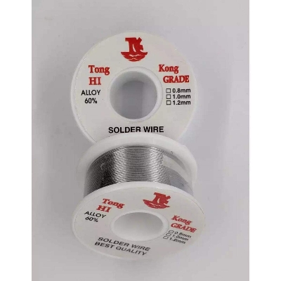 Picture of Tong Kong Hi Grade Medium Size Solder Spool 60% Aloy - White