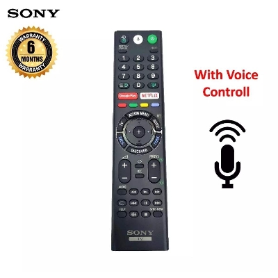 Picture of Sony Bravia Google play neteflx & voice LCD led remote - Black