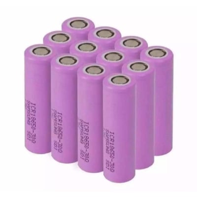 Picture of 10pcs//18650//3.7V//5200 mah Rechargeable Battery For Mini Fan, light, power Bank, Others///RRI - Pink