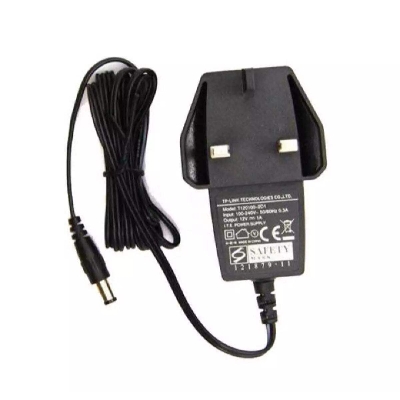 Picture of 9V 0.6A 5.4W Adapter Charger Power Supply for Router - Black