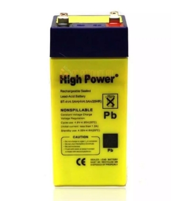 Picture of High power 4v 4Ah rechargeable battery - Black