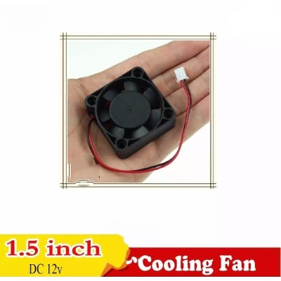Picture of DC 12V 1.5 Inch Cooling Fan - Black