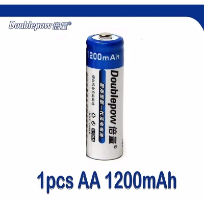 Picture of Doublepow Ni-MH Rechargeable Battery AA R6 1.2v 1200mAh 1 Piec - White