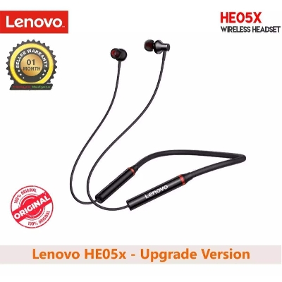 Picture of Lenovo HE05x Sports Magnetic Wireless Earphones - Black