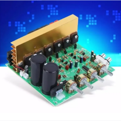 Picture of Power Amplifier Board 2.1 Channel Subwoofer 300W High Volume Potentiometer Module - Green