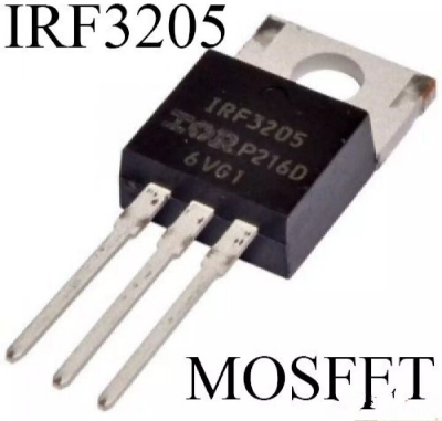 Picture of Irf3205 MOSFET-5pcs - Black