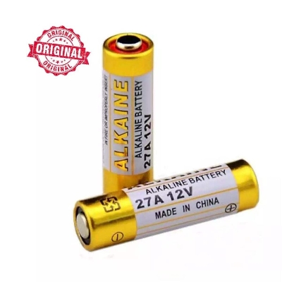 Picture of 27a 12v অ্যালকালাইন ব্যাটারি উচ্চ ভোল্টেজ - 12 volt battery - White