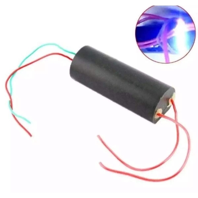 Picture of DC 3V-6V to 400KV Boost Step-up Module High Voltage Generator Transformer High Temperature Arc Igniter High Frequency - Black