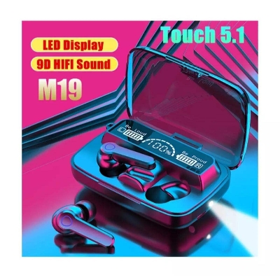 Picture of M19 TWS Wireless Bluetooth Earbud - Blue