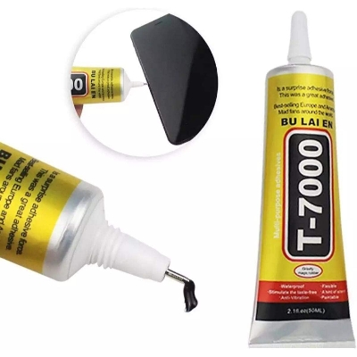 Picture of T-7000 Stronger Glue Super Liquid Glue Black Sealant Adhesive For Phone Touch Screen Frame Repair Diy Tools Replace E8000 B-7000 - Gold
