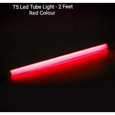 Picture of Led Tube Light T5 2 Feet - Red Colour - White