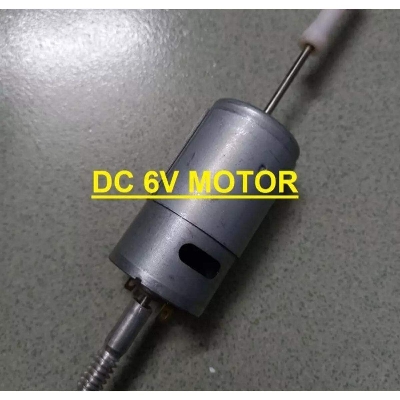 Picture of Charger Fan DC Motor DC 6V Heavy Duty Narrow Shaft Copper Magnetic Motor For DC Charger Fan Powerpoints Switches & Savers - Silver