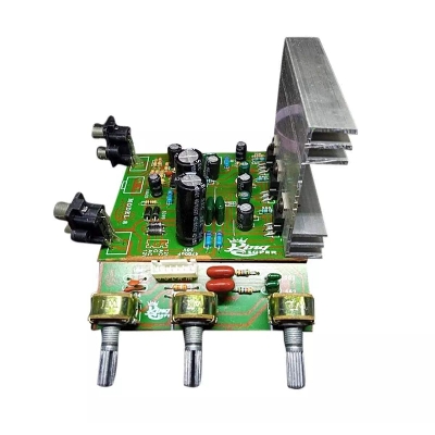 Picture of TDA2030A 2x18W 3 Channel Subwoofer DIY Module Stereo Audio Amplifier Board