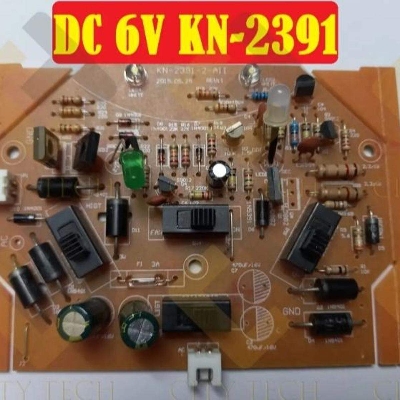 Picture of 2391 Charger Fan Circuit DC 6V KN-2391 Light Fan Charger Circuit Charging Control Fan Circuit Board For AC DC Charger Fan Electrical Circuitry & Parts - Black