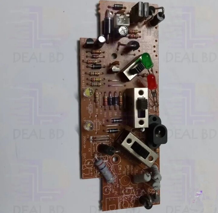 Picture of 2912 Charger Fan Circuit DC 6V KN-2912 Light Fan Charger Circuit Charging Control Fan Circuit Board For AC DC Charger Fan Electrical Circuitry & Parts - Green