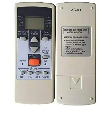 Picture of Remote Controller for Window type General Air Conditioner Model ARJE11 - White