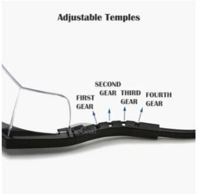 Picture of Transparent Safety Gog-gles Effectively Anti Infection Eyes Shield Anti Droplets Safety Pro-tective Glasses - Black