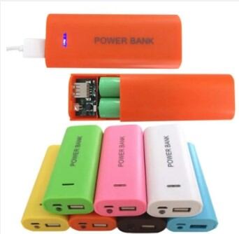 Picture of Power Bank Case, Multicolor Candy Color Fashion 5V 1A Storage Case Box 2X 18650 Usb Power Bank Battery Charger Case Diy Box For 18650 Battery For 2 Battery Power Bank - Solar Panel - Multicolor