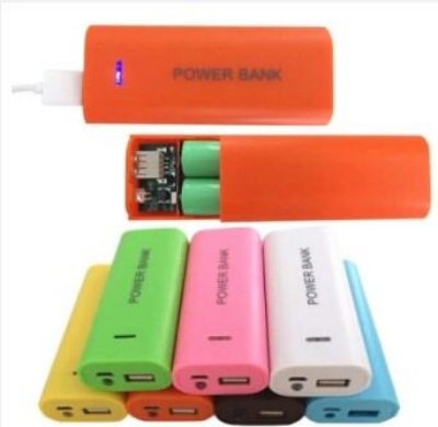 Picture of Power Bank Case, Multicolor Candy Color Fashion 5V 1A Storage Case Box 2X 18650 Usb Power Bank Battery Charger Case Diy Box For 18650 Battery For 2 Battery Power Bank - Solar Panel - Multicolor